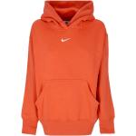 Orange Oversize Nike Damenhoodies & Damenkapuzenpullover aus Fleece Größe M 