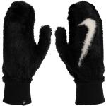 Reduzierte Schwarze Nike Herrenfäustlinge & Herrenfausthandschuhe aus Kunstfell Handwäsche Größe L für den für den Winter 
