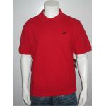 Rote Nike Golf Herrenpoloshirts & Herrenpolohemden aus Baumwolle Größe L 
