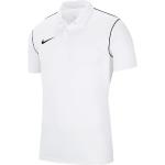 Weiße Nike Park Herrenpoloshirts & Herrenpolohemden 