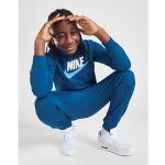 Nike Poly Crew Tracksuit Junior, Court Blue/White/White