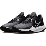 Reduzierte Schwarze Nike Basketballschuhe mit Schnürsenkel für Herren Größe 43 