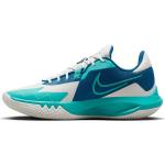 Blaue Nike Basketballschuhe mit Schnürsenkel für Herren Größe 44 