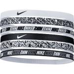 Nike Printed Haarbänder 6er-Pack ONE-SIZE Weiß