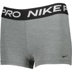 Graue Elegante Nike Pro Kurze Hosen für Damen 