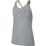 Graue Nike Pro Tank-Tops für Damen für den für den Sommer 