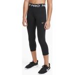 Reduzierte Schwarze Nike Pro Capri-Leggings für Kinder aus Polyester Größe 158 