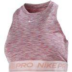 Reduzierte Pinke Nike Pro Crop-Tops & Bauchfreie Tops Cropped für Damen Größe XL 