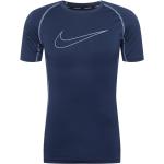 Nike Pro Dri-Fit Men's Tight Fit Short-Sleeve Top Trainingstop blau 2XL