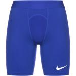 Blaue Nike Pro Herrenshorts Größe S 