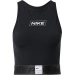 Schwarze Nike Pro Tank-Tops für Damen Größe XL für den für den Sommer 