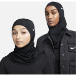 Schwarze Nike Pro Hijabs aus Mesh für Damen 