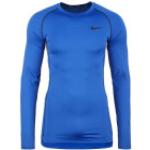 Nike Pro Longsleeve Shirt Funktionslongsleeve blau 2XL