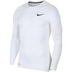 Nike Pro Tight-Fit Long-Sleeve Top white/black