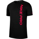 Schwarze Nike Pro T-Shirts für Herren Größe S 