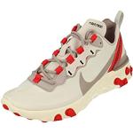 Nike React Element 55 Damen Running Trainers BQ2728 Sneakers Schuhe (UK 4 US 6.5 EU 37.5, Platinum Tint Silver Lilac 010)