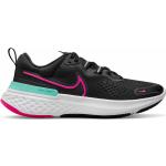 Pinke Nike React Miler 2 Damenlaufschuhe rutschfest Größe 38 