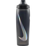 Nike Refuel Wasserflasche mit Verriegelungsdeckel (700 ml) - Grau