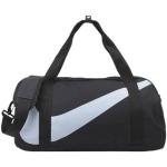 Schwarze Unifarbene Nike Reisetaschen mit Reißverschluss aus Polyester 