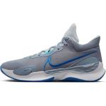 Graue Nike Renew Basketballschuhe für Herren Größe 40,5 