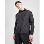 Schwarze Wasserdichte Nike Miler Kapuzenjacken aus Polyester mit Kapuze für Herren Größe XL 