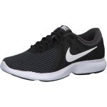 Schwarze Nike Revolution 4 Natural Running Schuhe aus Mesh atmungsaktiv für Damen Größe 38 