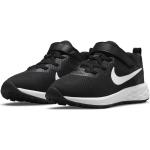 Reduzierte Schwarze Nike Revolution 6 Kindersportschuhe mit Schnürsenkel leicht Größe 34 