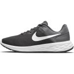 Graue Nike Revolution 6 Joggingschuhe & Runningschuhe aus Mesh atmungsaktiv für Herren Größe 44 