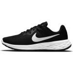 Reduzierte Schwarze Nike Revolution 6 Joggingschuhe & Runningschuhe mit Schnürsenkel für Herren Größe 38,5 