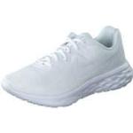 Weiße Nike Revolution 6 Herrenlaufschuhe aus Textil Größe 40,5 