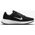 Schwarze Nike Revolution 6 Herrenlaufschuhe Größe 46 