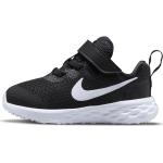 Schwarze Nike Revolution 6 Joggingschuhe & Runningschuhe mit Schnürsenkel leicht für Herren Größe 18,5 