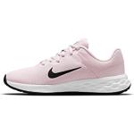 Reduzierte Pinke Nike Revolution 5 Kinderlaufschuhe mit Schnürsenkel aus Mesh leicht Größe 38,5 
