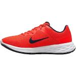 Reduzierte Rote Nike Revolution 6 Herrensportschuhe leicht Größe 46 