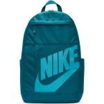 Cyanblaue Nike Laptoprucksäcke mit Außentaschen klein 