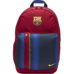 Dunkelrote Nike FC Barcelona Rucksäcke 18l aus Polyester gepolstert 