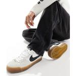 Weiße Nike SB Collection Low Sneaker mit Schnürsenkel aus Stoff für Herren Größe 42 