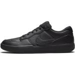 Schwarze Nike SB Collection Sneaker mit Strass mit Strass mit Schnürsenkel aus Leder für Herren Größe 44,5 