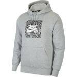 Graue Nike SB Collection Herrenhoodies & Herrenkapuzenpullover aus Fleece Größe L für den für den Herbst 
