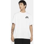 Weiße Nike SB Collection T-Shirts aus Jersey für Herren Größe XL 
