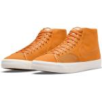 Orange Nike Blazer Mid High Top Sneaker & Sneaker Boots aus Leder Leicht für Herren Größe 41 