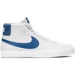 Nike SB Sneaker Zoom Blazer Mid Weiß Blau