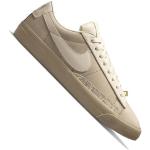 Khakifarbene Nike Blazer Low Low Sneaker aus Veloursleder für Herren Größe 40,5 