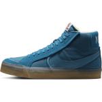 Blaue Nike Blazer Mid High Top Sneaker & Sneaker Boots aus Veloursleder für Herren Größe 44 