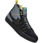 Schwarze Nike Blazer Mid High Top Sneaker & Sneaker Boots mit Schnürsenkel aus Veloursleder für Herren Größe 40,5 