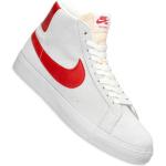 Rote Nike Blazer Mid High Top Sneaker & Sneaker Boots aus Veloursleder mit herausnehmbarem Fußbett für Herren Größe 40,5 