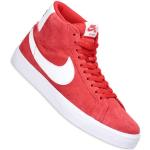 Rote Nike Blazer Mid High Top Sneaker & Sneaker Boots aus Veloursleder für Herren Größe 40,5 