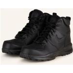Schwarze Nike Manoa High Top Sneaker & Sneaker Boots aus Leder für Herren Größe 36 