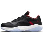 Schwarze Nike Air Jordan 11 Schuhe aus Leder Größe 46 