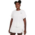 Nike Short-Sleeve Tennis Top NikeCourt Dri-FIT Victory Women (CV4790) white/black